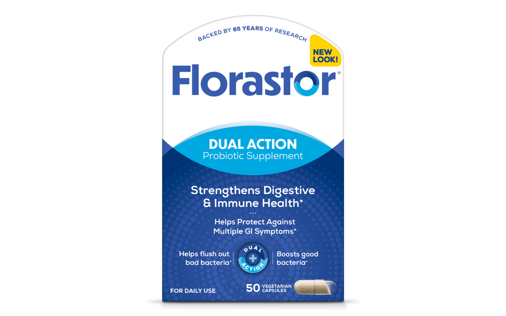 Florastor Dual Action Probiotic Supplement