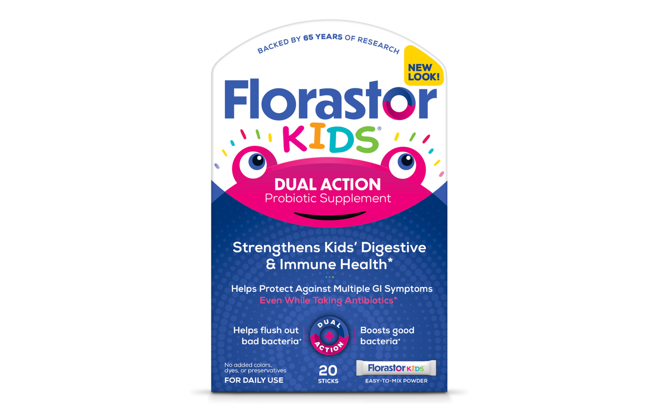 Florastor Kids Dual Action Probiotic Supplement