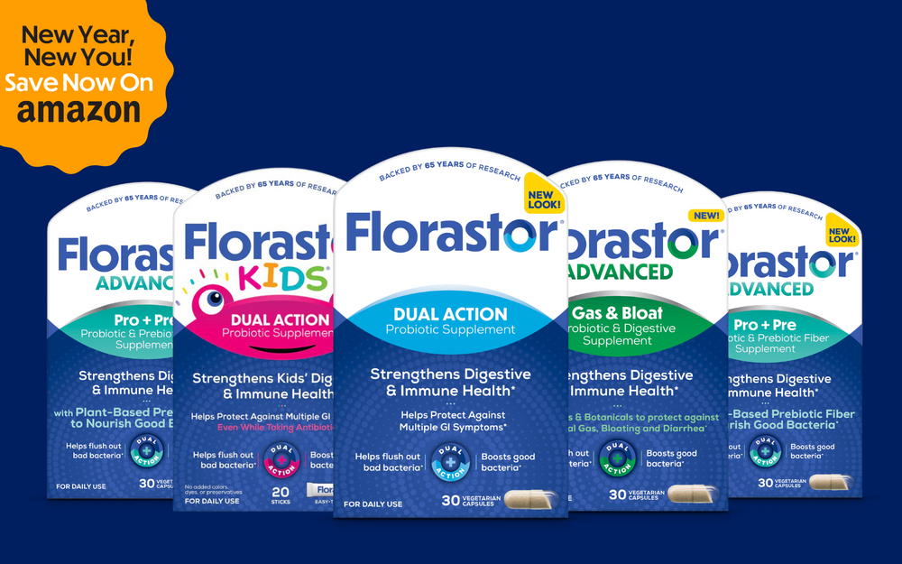 Support your gut health this year with Florastor the #1 selling probiotic strain worldwide