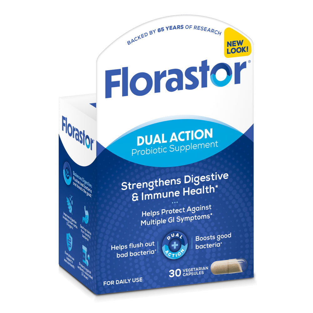 Florastor® Dual Action Probiotic Supplement
