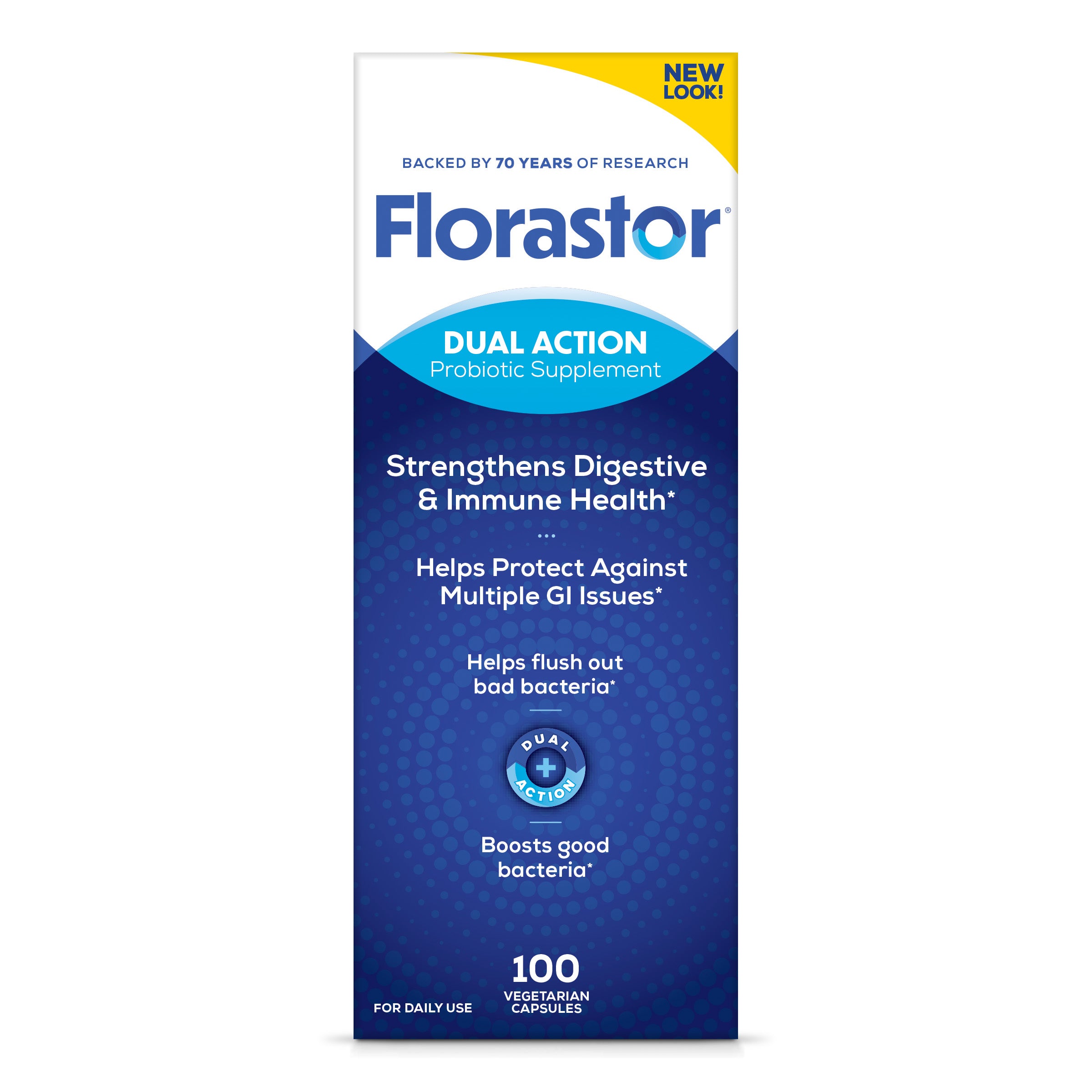 Florastor® Dual Action Probiotic Supplement